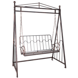 Scaun balansoar GardenLine GOM1418 (Black) Thumb