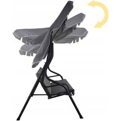 Scaun balansoar GardenLine Delia KRE5422 (Gray) Thumb