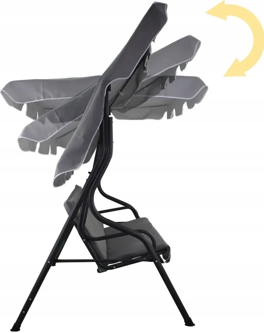 Scaun balansoar GardenLine Delia KRE5422 (Gray) - 2