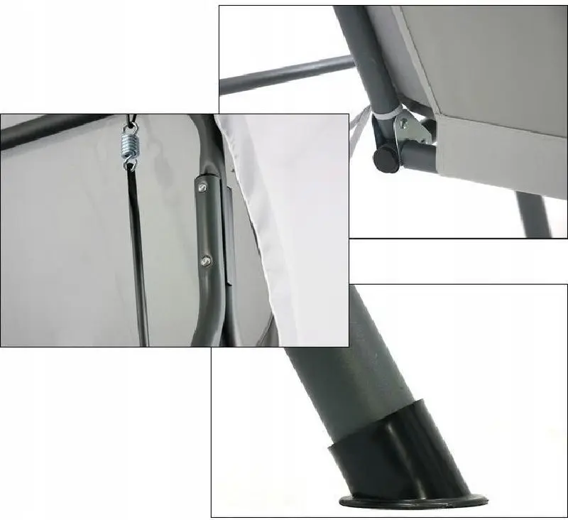 Scaun balansoar GardenLine Delia KRE5422 (Gray) - 3