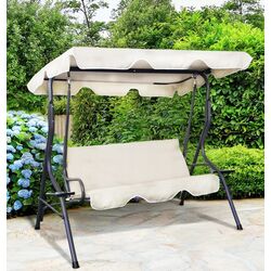 Scaun balansoar GardenLine KRE0735 (Beige/Grey)