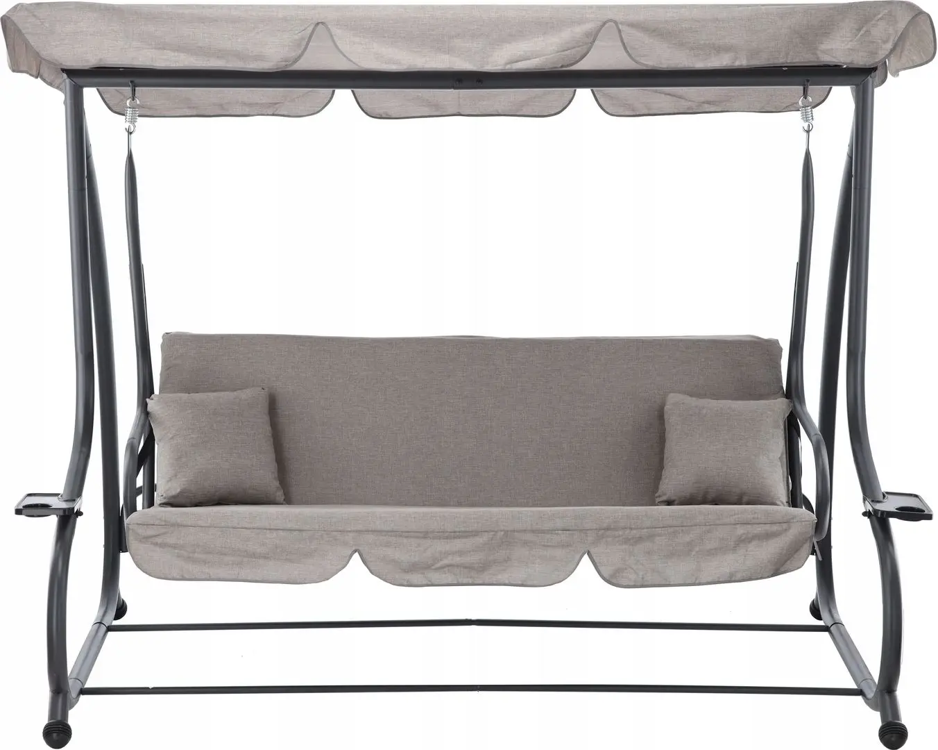 Скамья-качели с тентом GardenLine KRE3095 (Anthracite) - 3