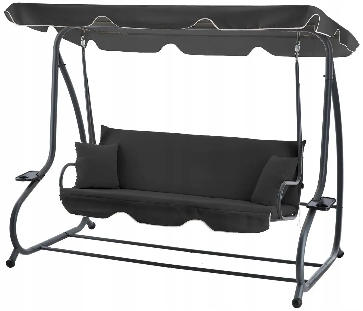 Скамья-качели с тентом GardenLine KRE3101 (Anthracite)