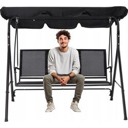 Scaun balansoar GardenLine KRE3118 (Black) Thumb