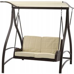 Scaun balansoar GardenLine KRE3132 (Beige/Brown) Thumb