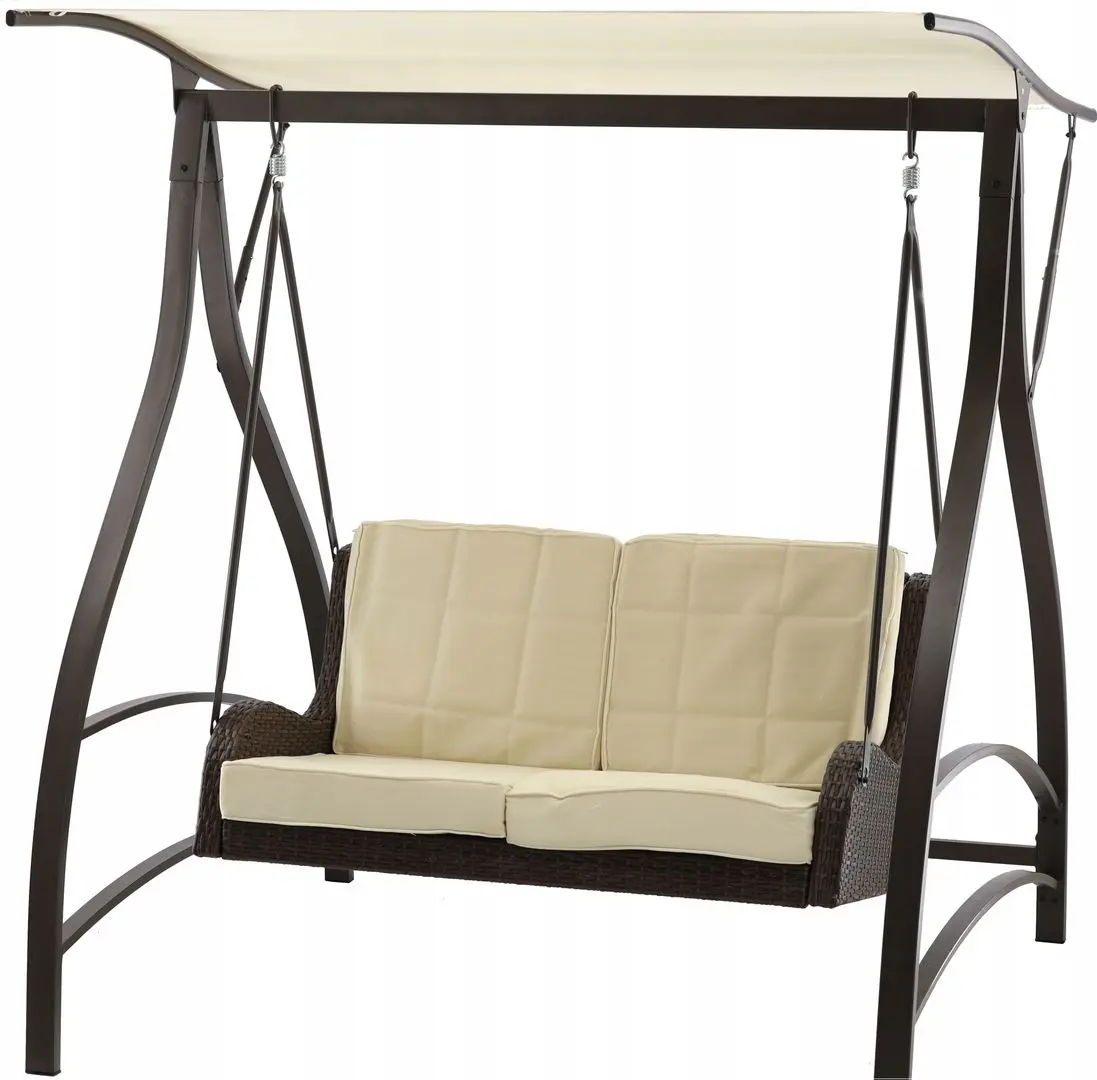 Scaun balansoar GardenLine KRE3132 (Beige/Brown)