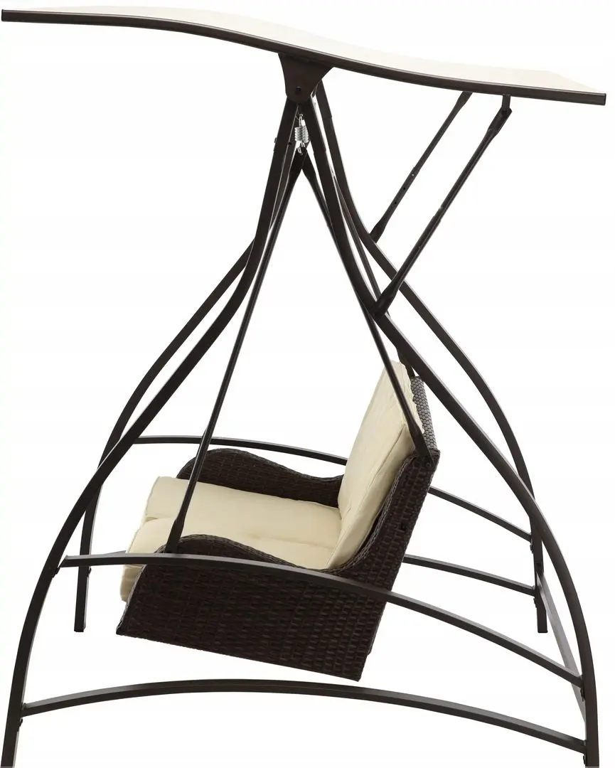 Scaun balansoar GardenLine KRE3132 (Beige/Brown)