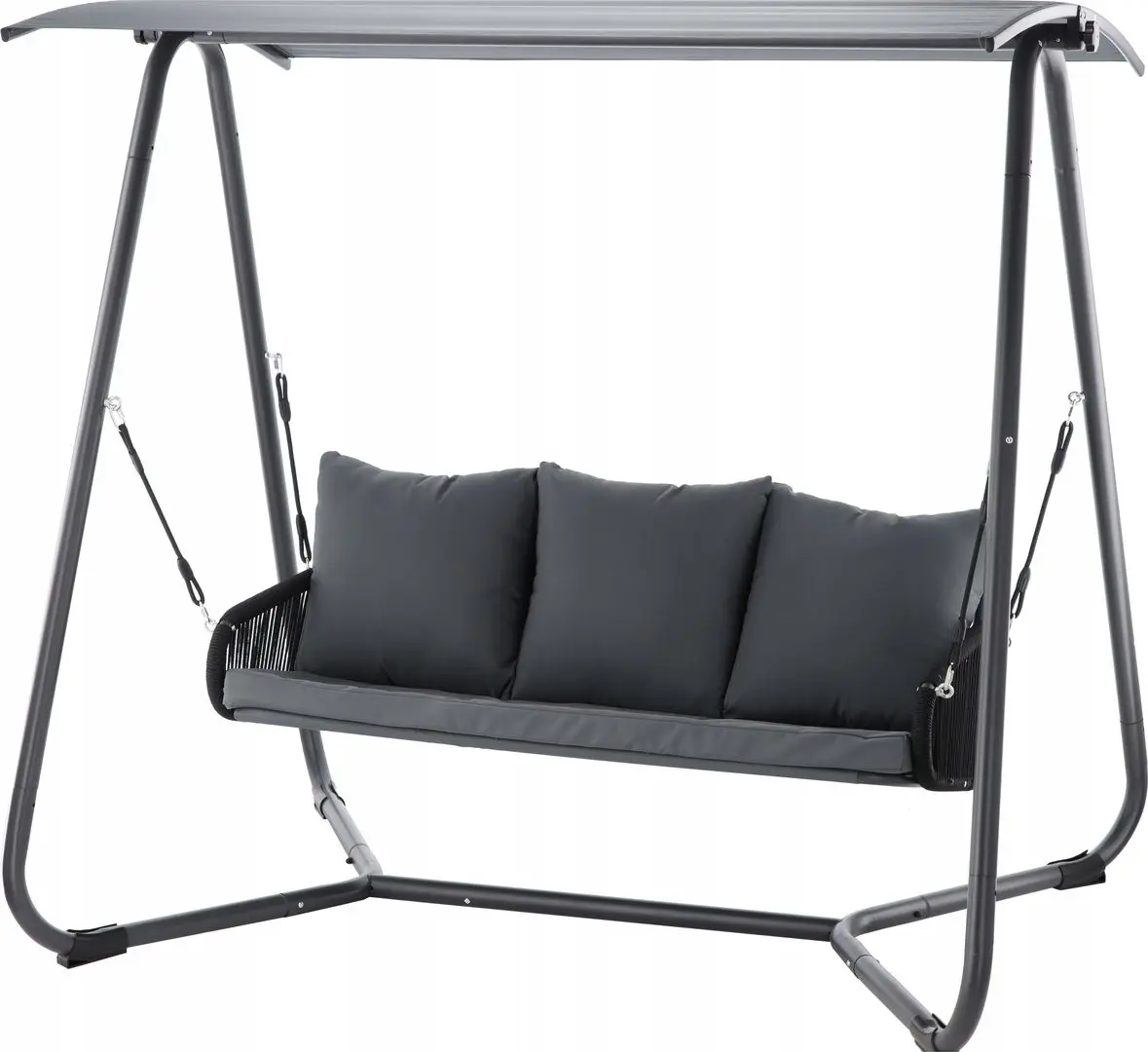 Скамья-качели с тентом GardenLine KRE3149 (Grey)