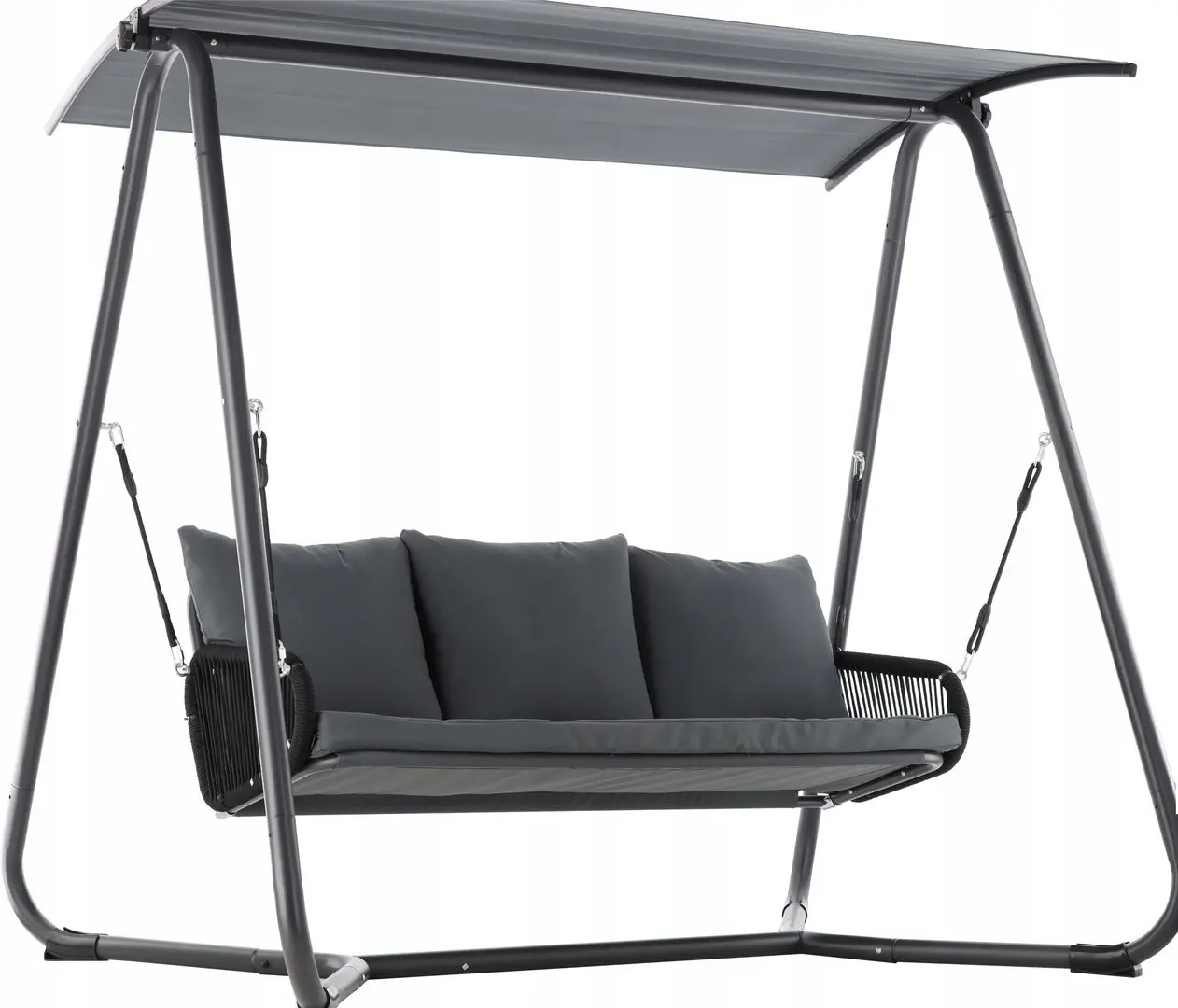 Скамья-качели с тентом GardenLine KRE3149 (Grey)