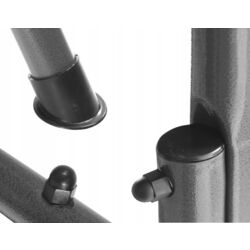 Скамья-качели с тентом GardenLine KRE6762 (Grey/Black) Thumb