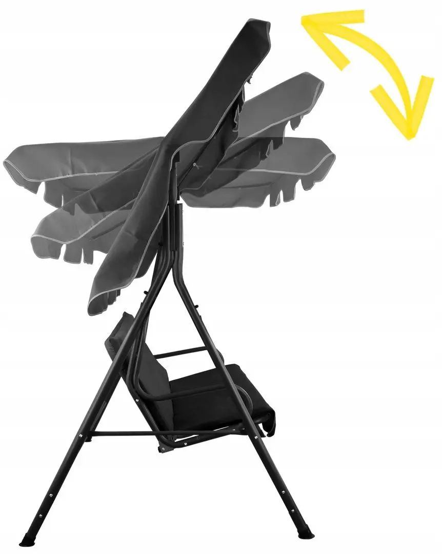 Scaun balansoar GardenLine KRE9689 (Black)