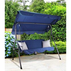 Scaun balansoar GardenLine KRE9696 (Blue/Grey)