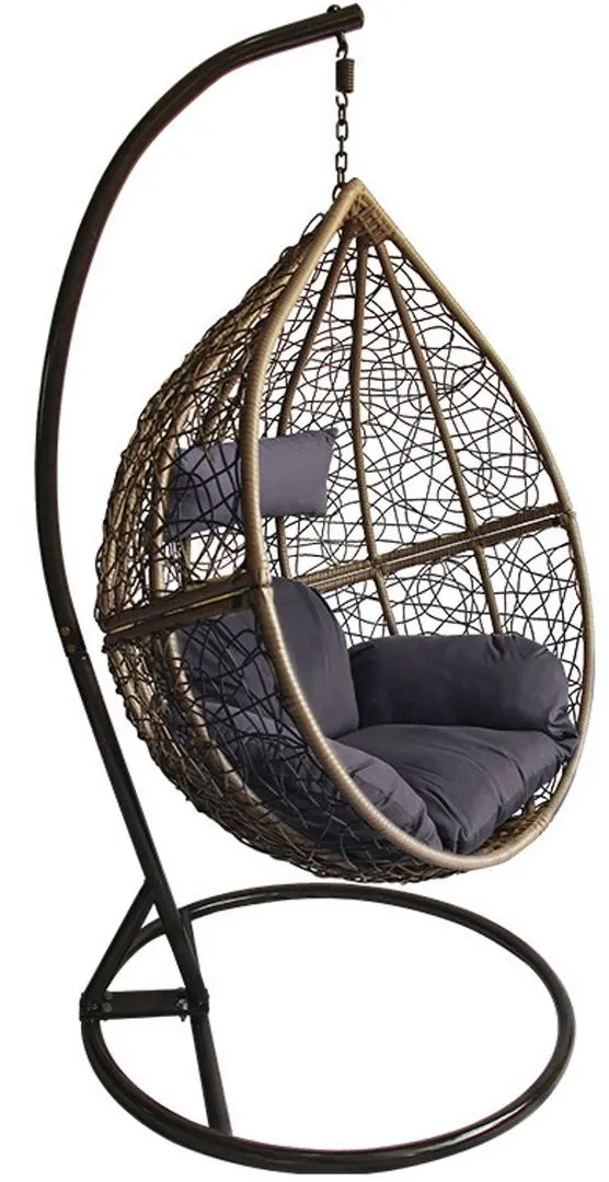 Fotoliu-cocon Green Bay Kapelykka (Gray)