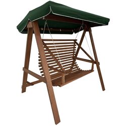 Скамья качели с тентом Hecht Havana (Brown/Green)