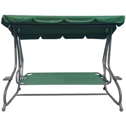 Скамья-качели с тентом 2в1 Ramiz Swing Seat Braid (Green Butterflies) Thumb