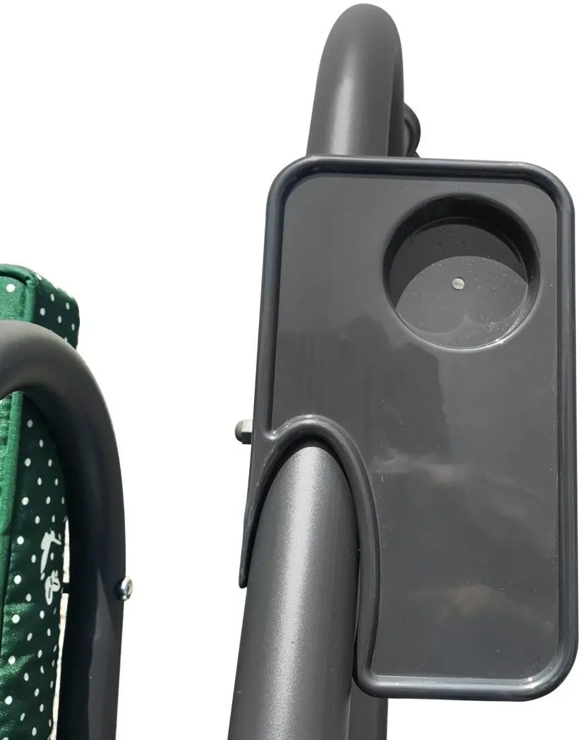 Скамья-качели с тентом 2в1 Ramiz Swing Seat Braid (Green Butterflies)