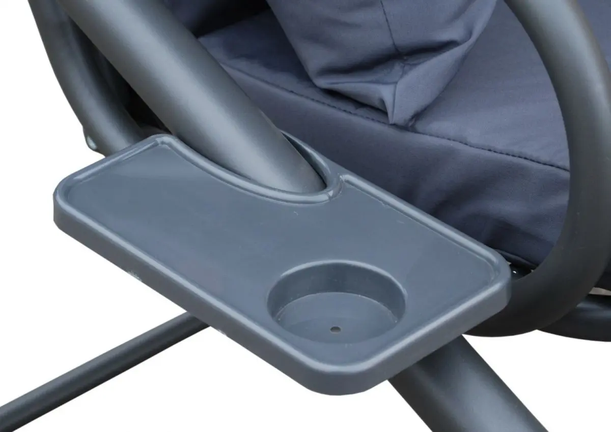 Scaun balansoar 2in1 Ramiz Swing Seat Textylina (Pattern Brown)