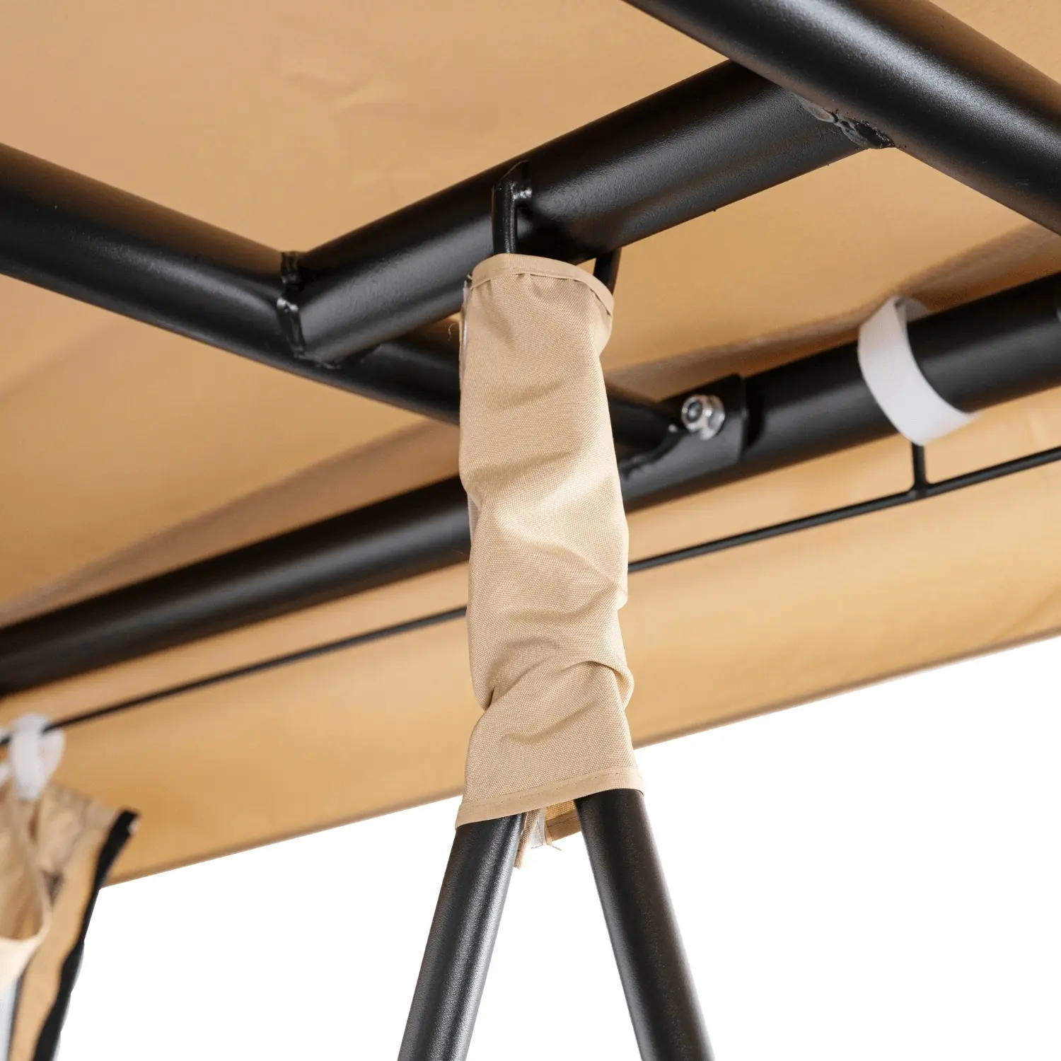 Садовые качели Mebel Elite Carmen (Beige/Black) - 6