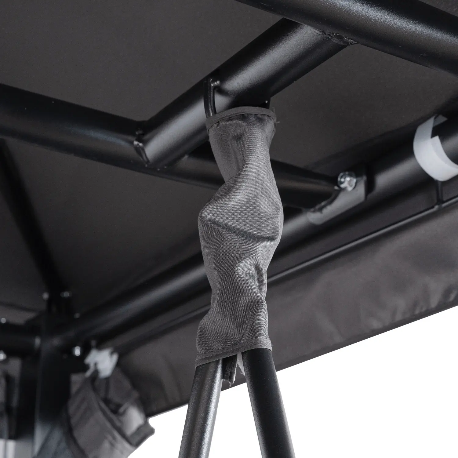Садовые качели Mebel Elite Carmen (Black/Grey) - 6