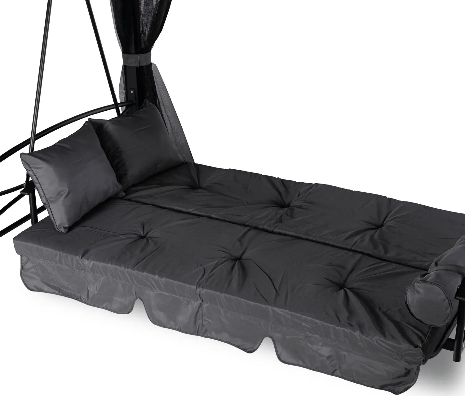 Садовые качели Mebel Elite Carmen (Black/Grey) - 7