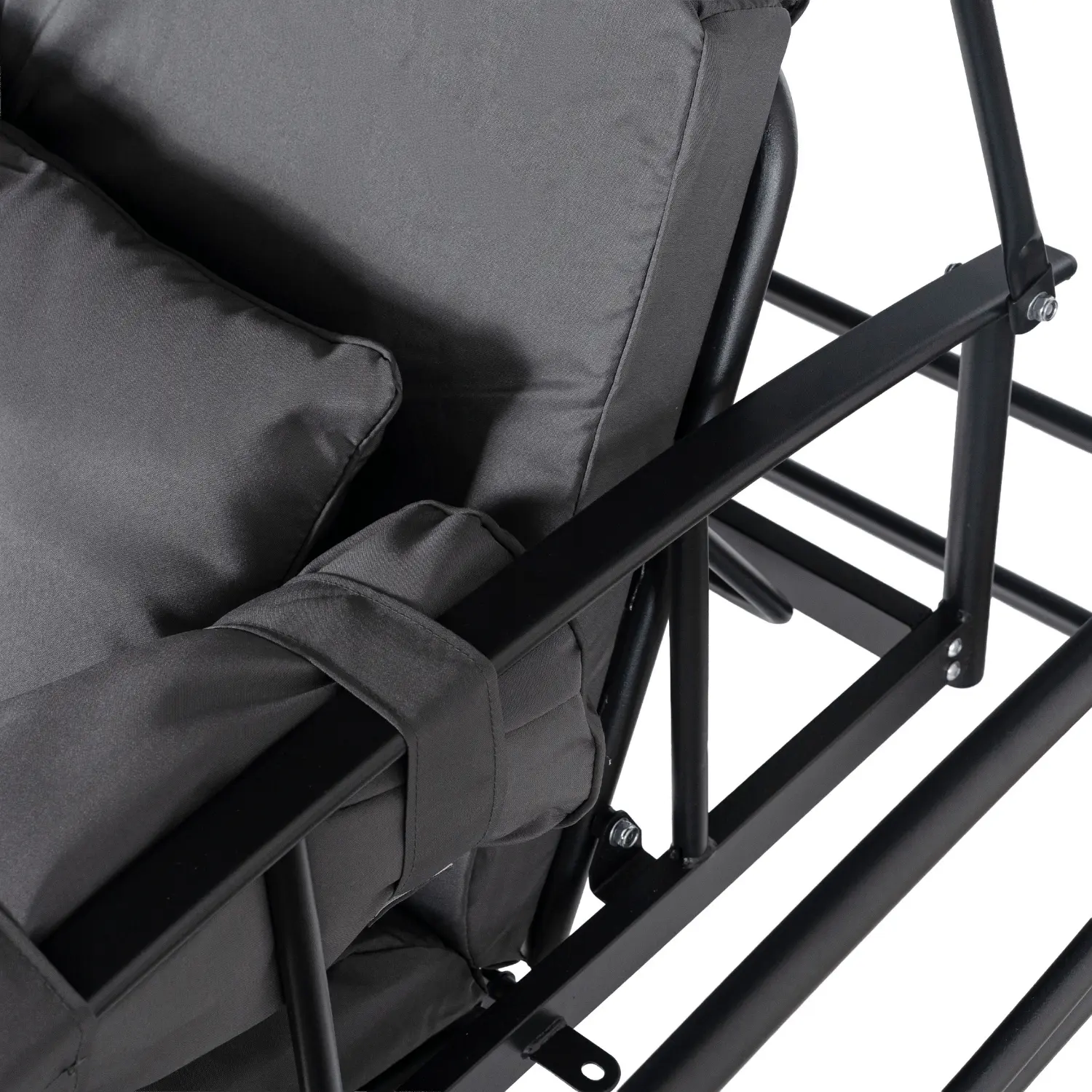 Садовые качели Mebel Elite Carmen (Black/Grey) - 8