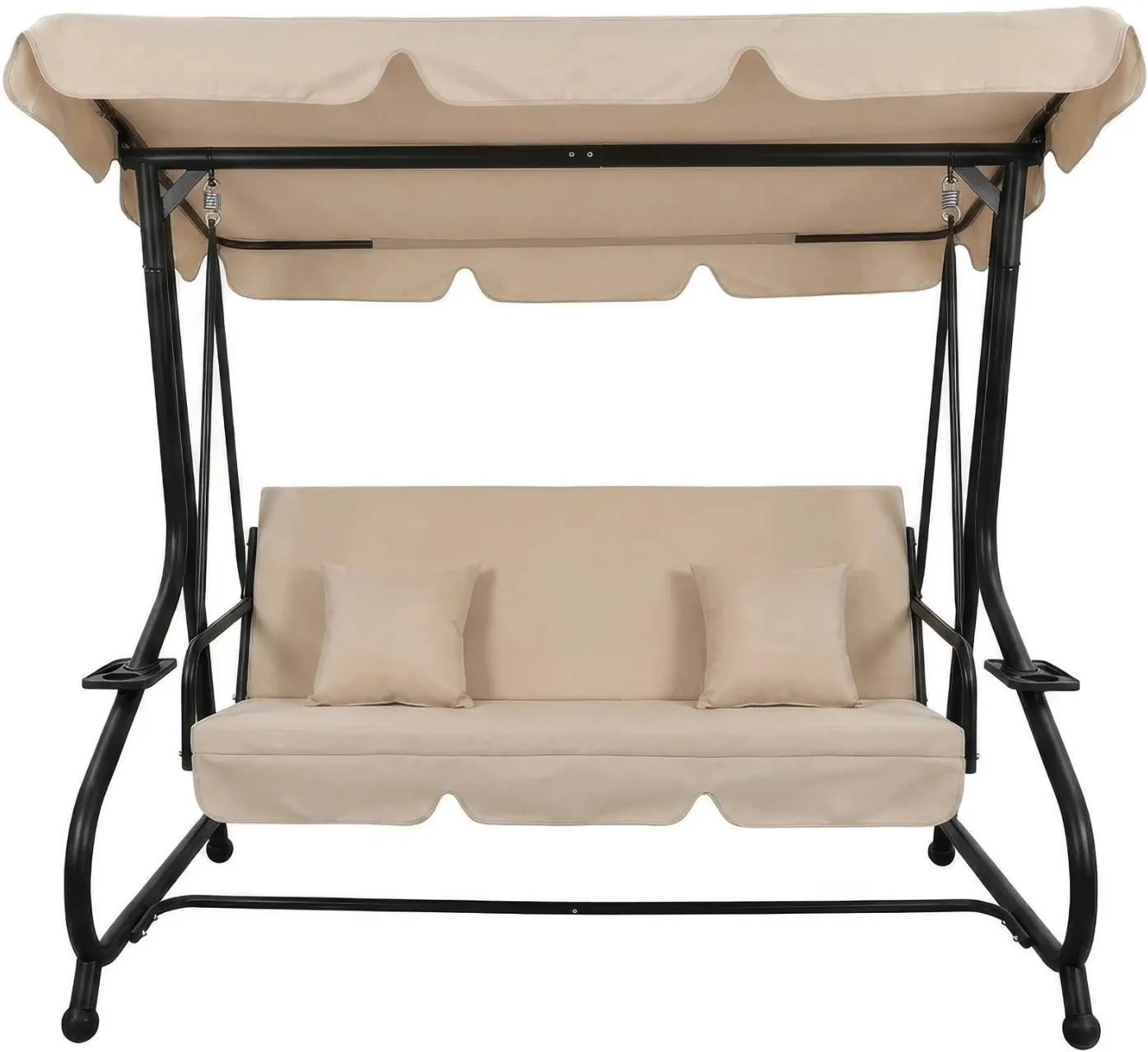 Садовые качели Mebel Elite Narciso (Beige/Black) - 2