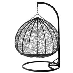 Fotoliu-cocon Mirjan24 Lima/Olivia (Black/Cream) Thumb