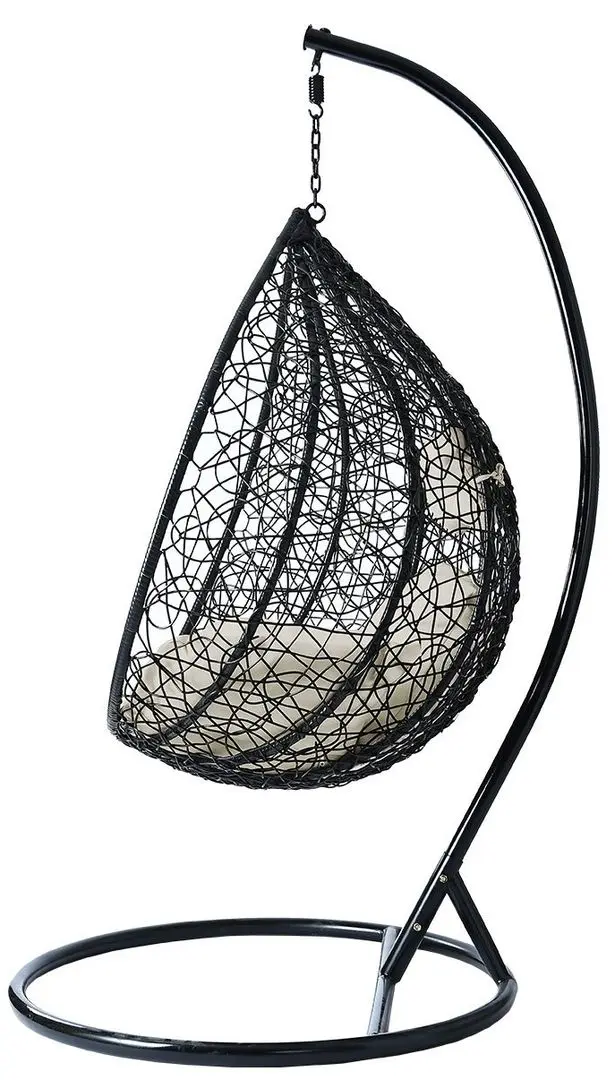 Кресло-кокон Mirjan24 Masanta/Santa Cruz (Black/Cream) - 4