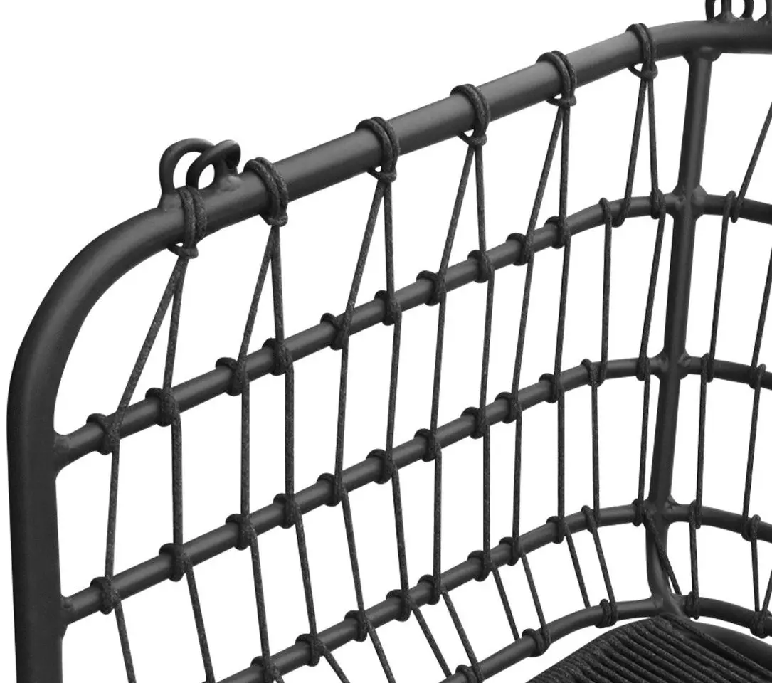 Scaun balansoar Mirjan24 Cykoria/Bali (Anthracite/Black/White)