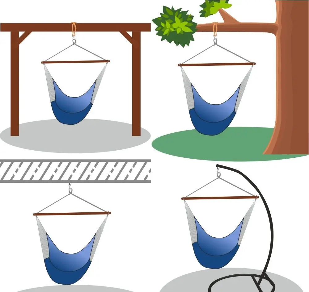 Fotoliu suspendat Mobhaus Amado 2 New (White)