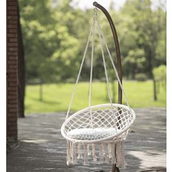 Fotoliu suspendat Mobhaus Amado 2 New (White) Thumb