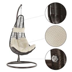 Fotoliu Mobhaus Kalea 2 New (Brown/Cream) Thumb