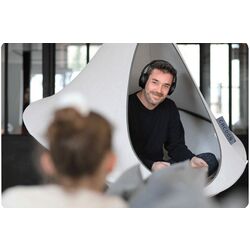 Cort suspendabil Mobhaus Klorin Big Size (Light Gray) Thumb