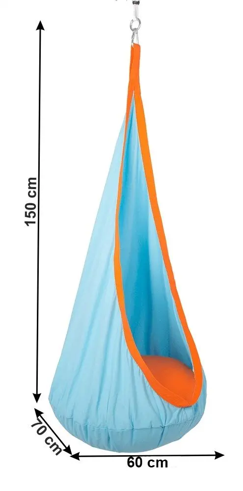Кресло-кокон Mobhaus Siesta Typ 1 (Blue/Orange)