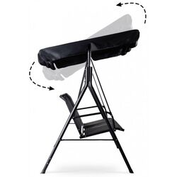 Скамья-качели с тентом Modern Home FR-SW001T (Black) Thumb