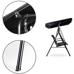 Скамья-качели с тентом Modern Home FR-SW001T (Black) Thumb