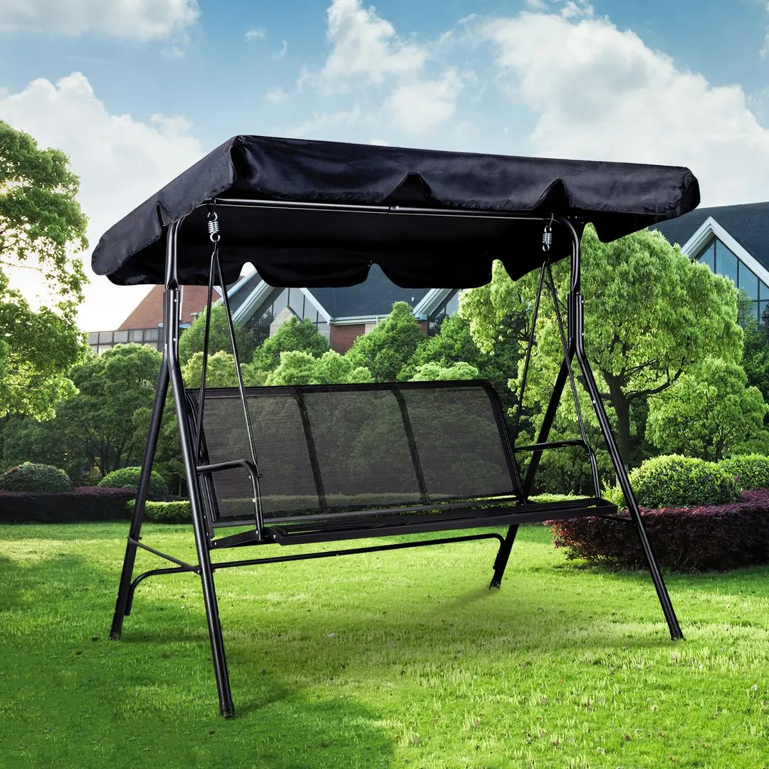 Скамья-качели с тентом Modern Home FR-SW001T (Black)