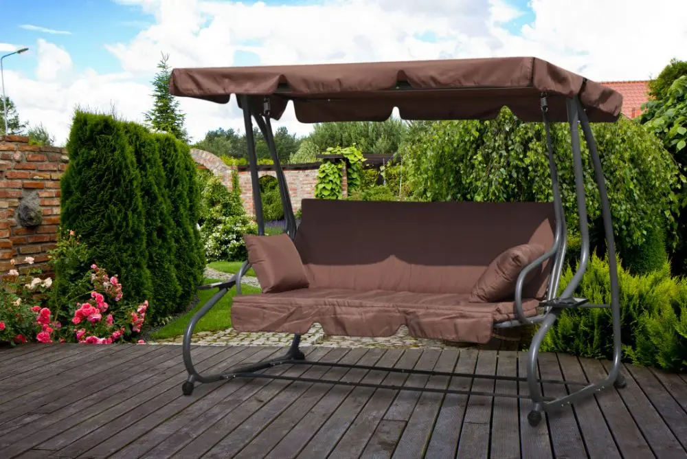 Scaun balansoar cu tent Multi Garden G2025-B (Brown)