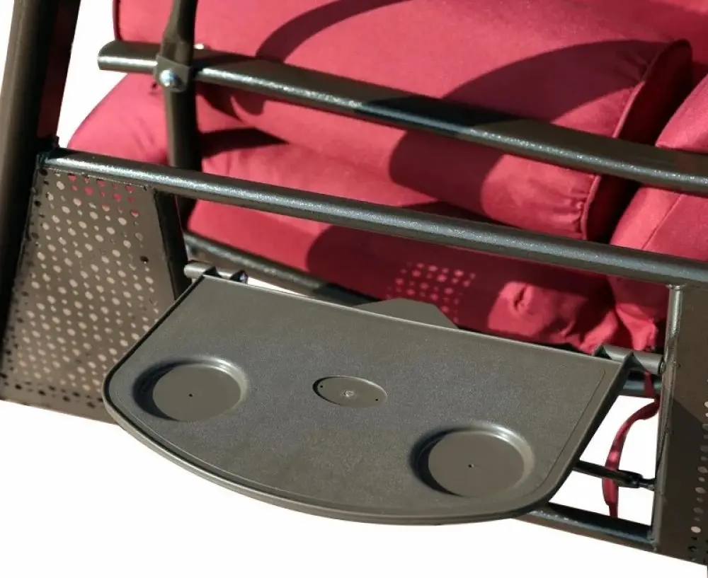 Скамья-качели с тентом 19009