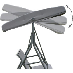 Садовые качели Outsunny 100110-062 (Grey) Thumb