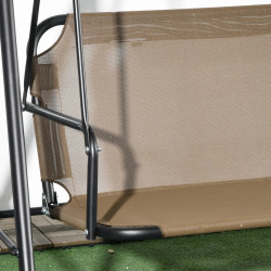 Садовые качели Outsunny 84A-054V03BN (Brown) Thumb