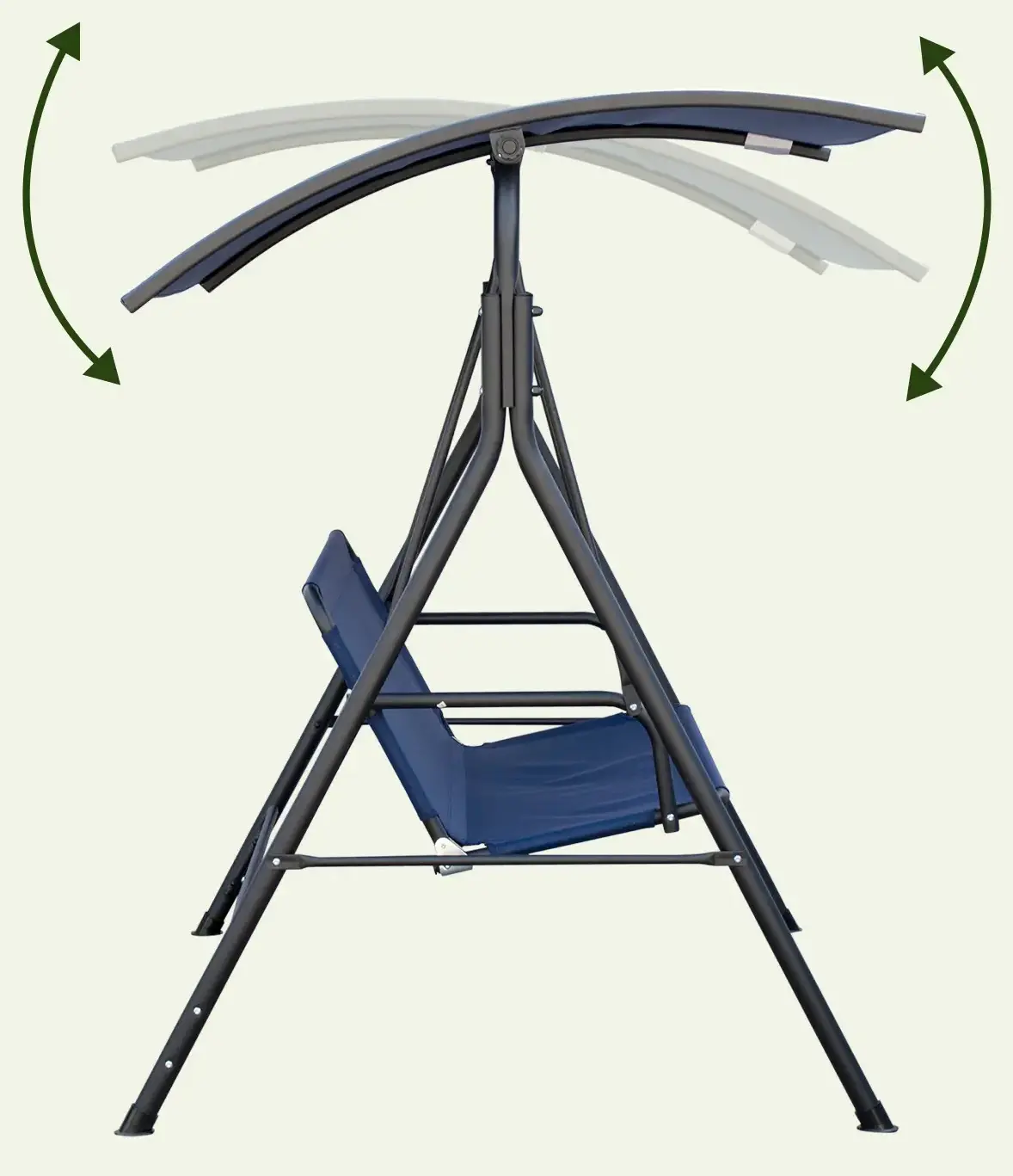 Leagan de gradina Outsunny 84A-054V03DB (Dark Blue) - 7