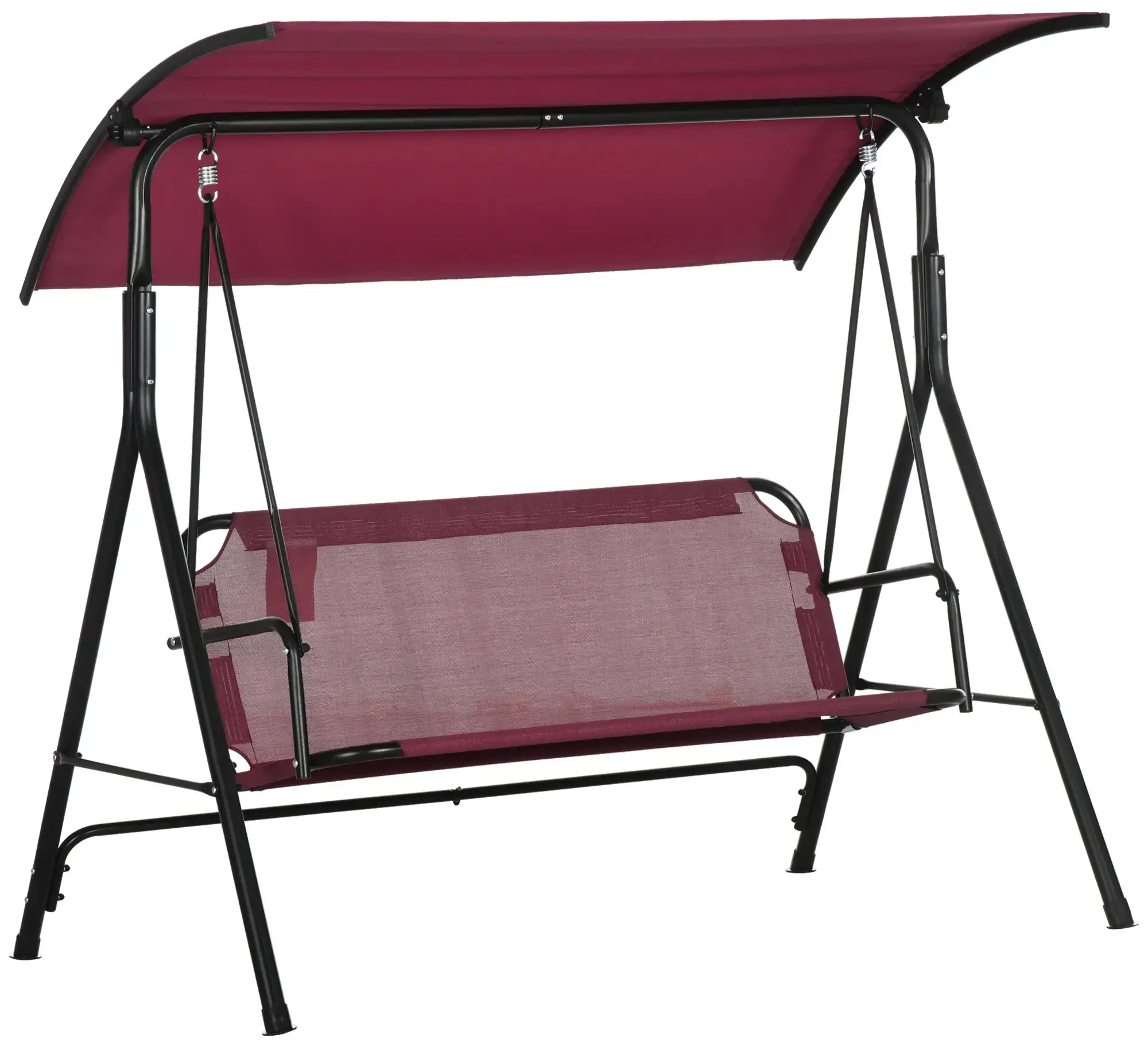 Leagan de gradina Outsunny 84A-054V03WR (Wine Red) - 3