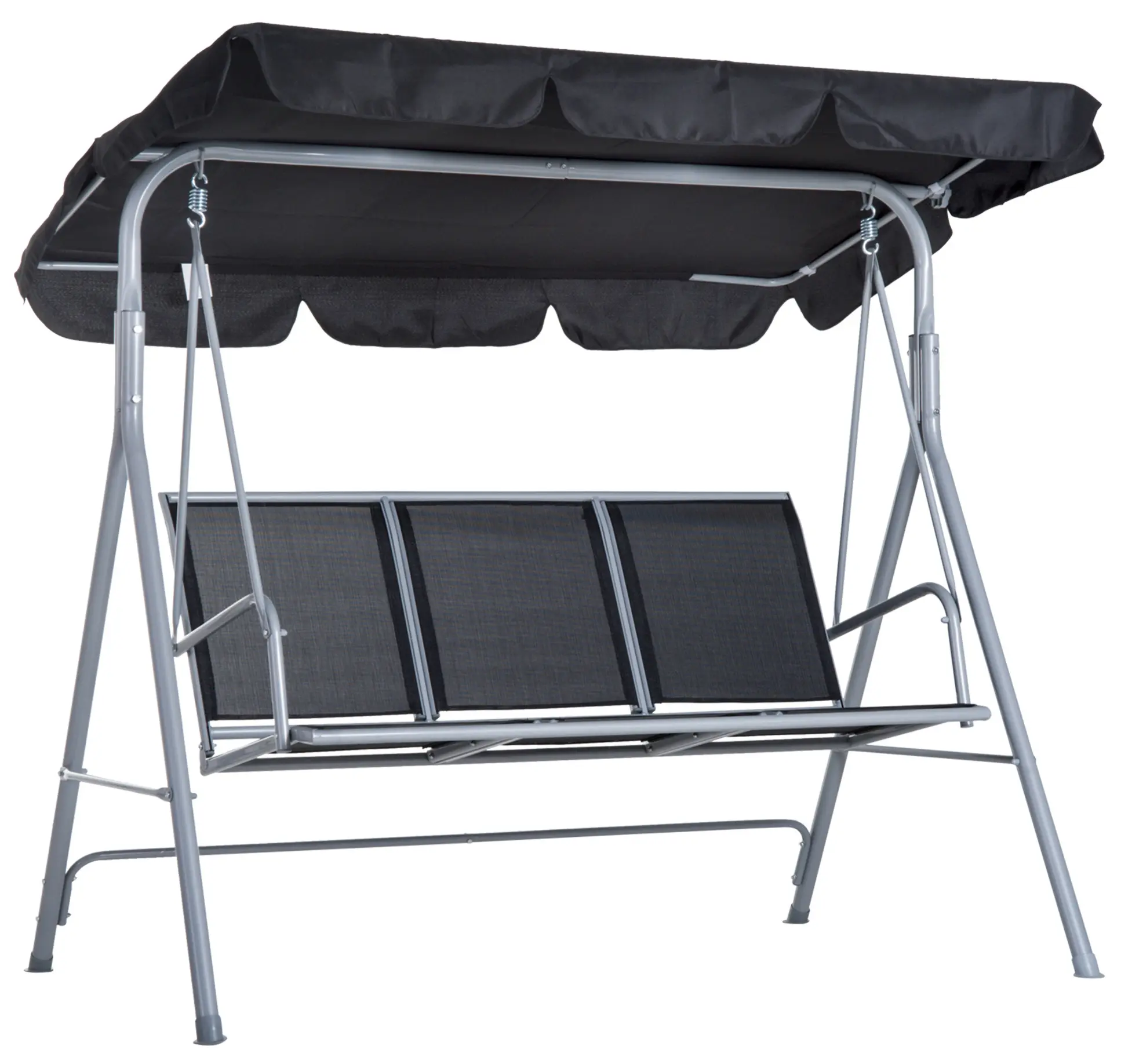 Садовые качели Outsunny 84A-059BK (Black) - 2