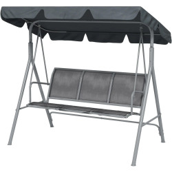 Садовые качели Outsunny 84A-059CG (Dark Grey) Thumb