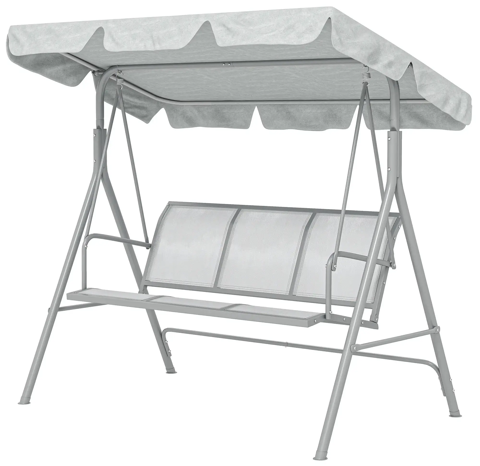 Садовые качели Outsunny 84A-059LG (Light Grey) - 2