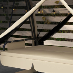 Leagan de gradina Outsunny 84A-063V01CF (Coffee/Charcoal Grey) Thumb