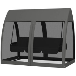 Садовые качели Outsunny 84A-063V01CG (Dark Grey) Thumb