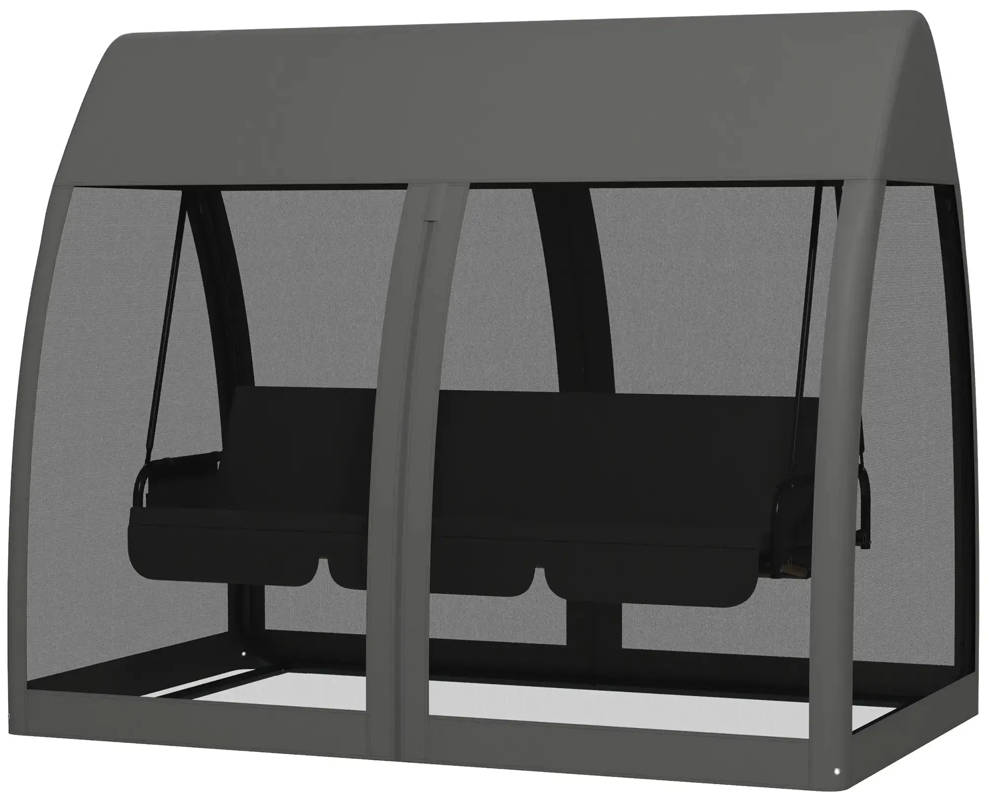 Садовые качели Outsunny 84A-063V01CG (Dark Grey) - 2