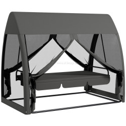 Садовые качели Outsunny 84A-063V01CG (Dark Grey)